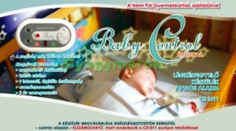 Baby control BC200 légzésfigyelő