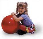 Tornalabda, gyermek gimnasztikai labda, piros gyógylabda 30cm