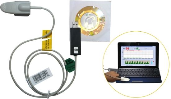 Image of LEPU (CREATIVE) Smart-sensor (oxigénszaturáció mérő feldolgozó szoftver)