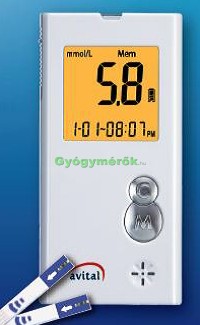 Image of AVITAL vércukormérő