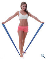 Image of Fit-band Gumiszalag Extra Erős Kék 150cm