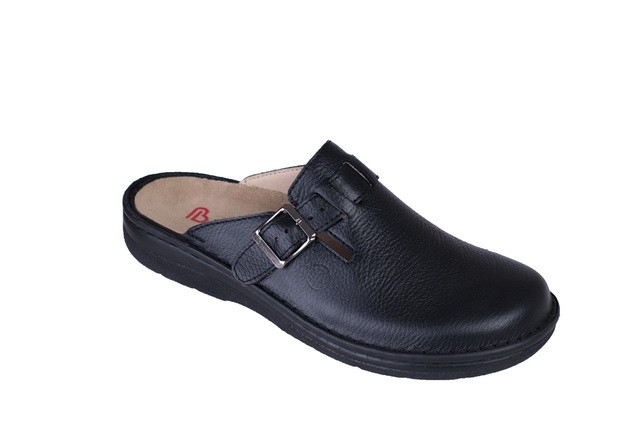 Image of Berkemann Max papucs, klumpa - fekete